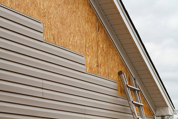 Professional Siding Repair technician working in Westville, NJ